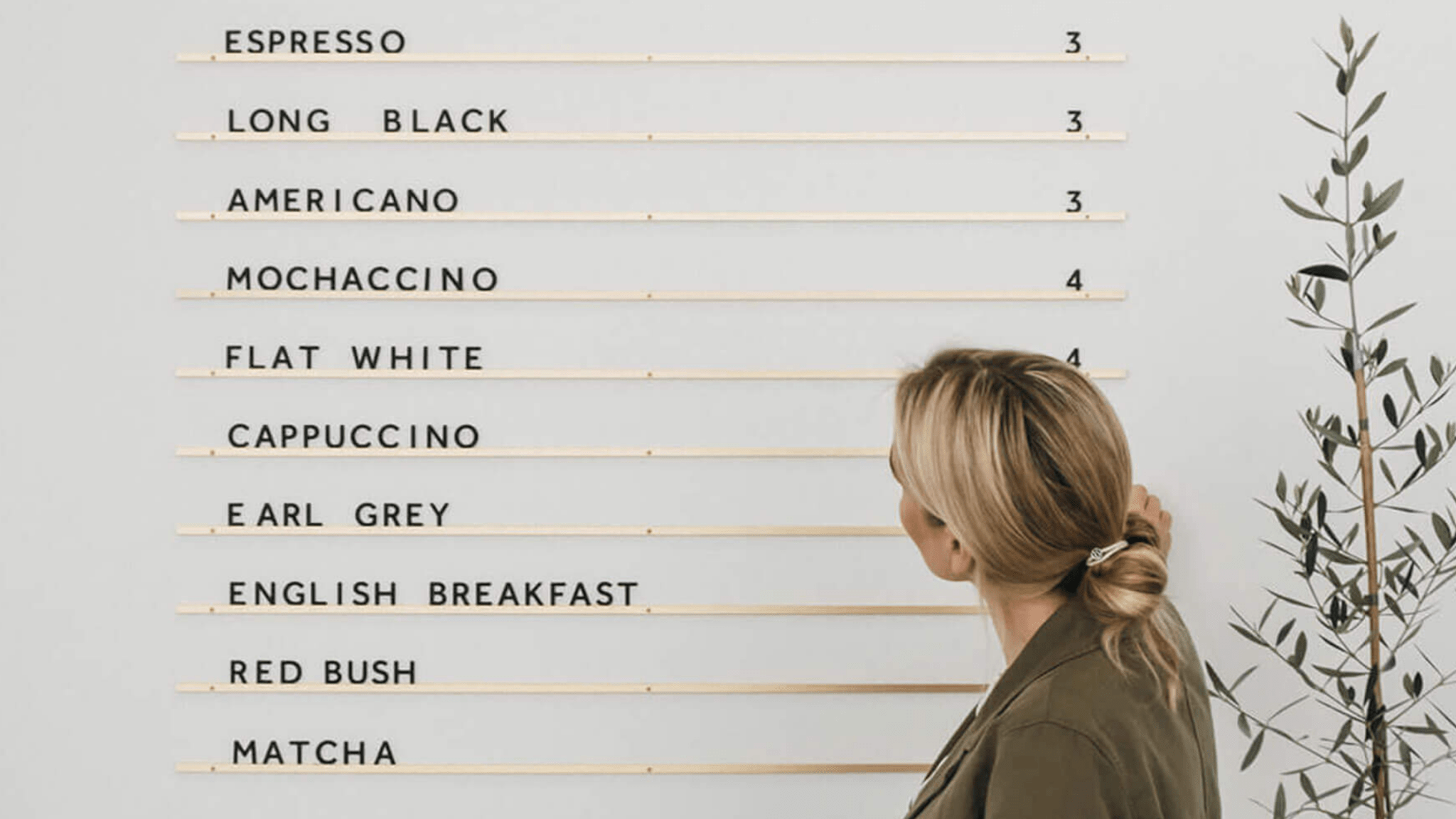 5 Modern Menu Board Ideas for Cafes - George and Willy