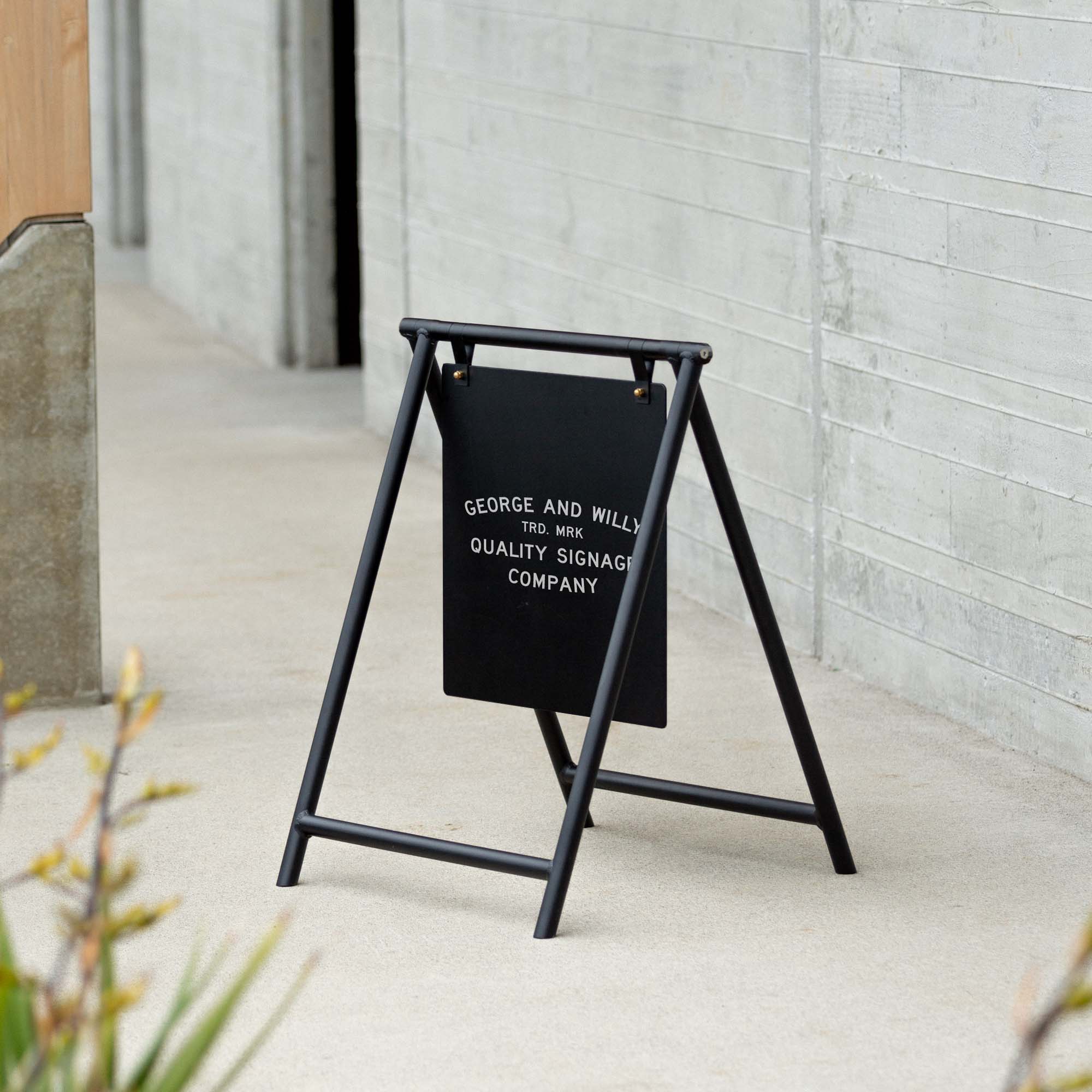 How to Install the A-Frame Sign
