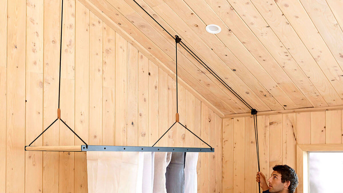 How to Install the Hanging Drying Rack