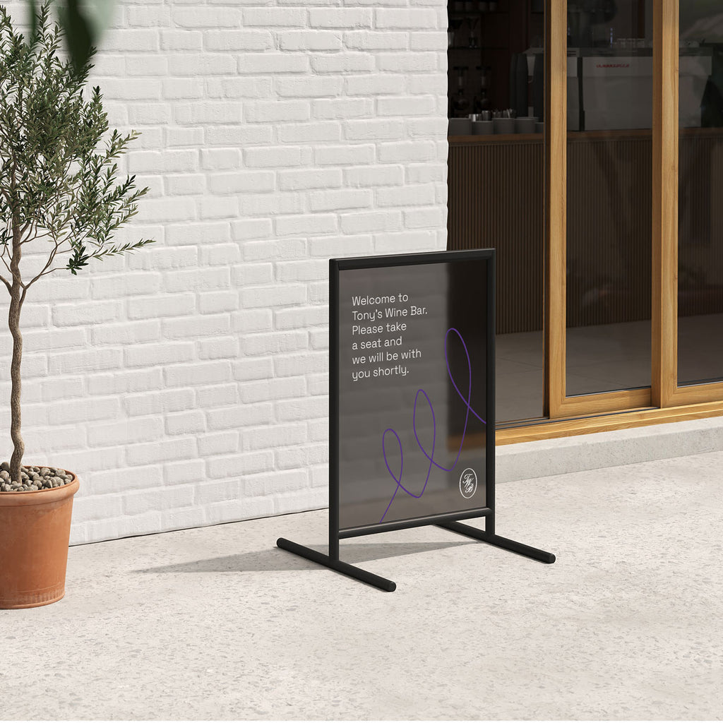 Large Poster Sign, A-frame Sign, Changeable Sign, Sign Frame, Frame for Signs