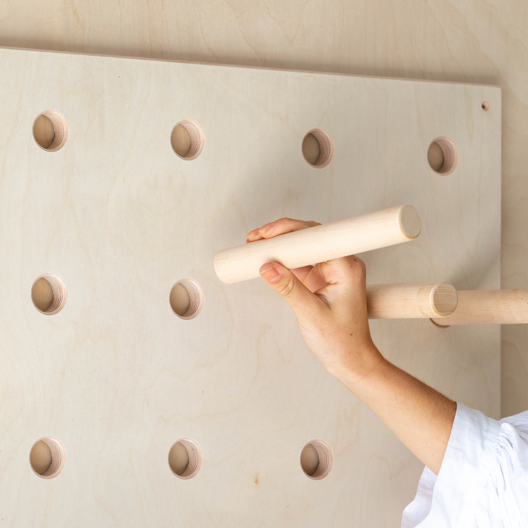 Extra Peg Board Shelves - George and Willy